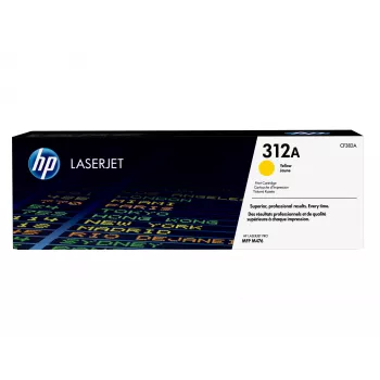 Cartuccia toner LaserJet HP 312A giallo, 2700 pagine, giallo