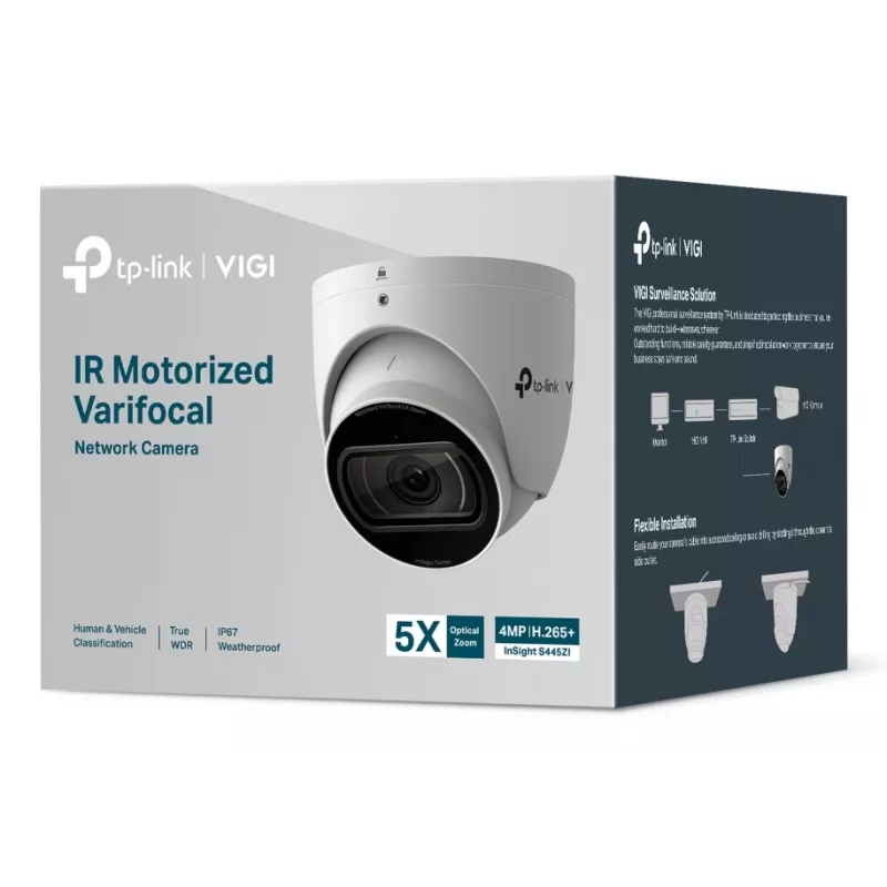 Telecamera di videosorveglianza IP TP-Link VIGI InSight S445ZI turret per esterni 2688 x 1520 pixel soffitto