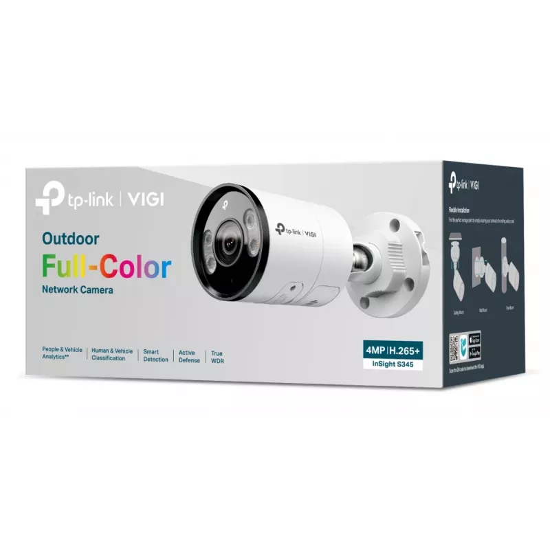 Telecamera di sicurezza IP TP-Link INSIGHT S345 bullet per esterni 2688 x 1520 pixel parete