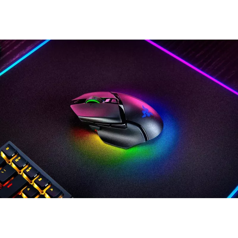 RAZER Basilisk V3 Pro – Mouse da gaming wireless personalizzabile con rotella a inclinazione Razer HyperScroll