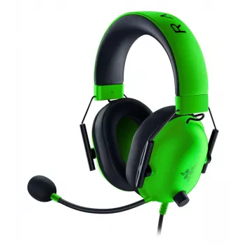 Headset da gaming con filo Razer BlackShark V2 X — circumaurale, 3,5 mm, cavo 1,3 m, driver TriForce, surround virtuale
