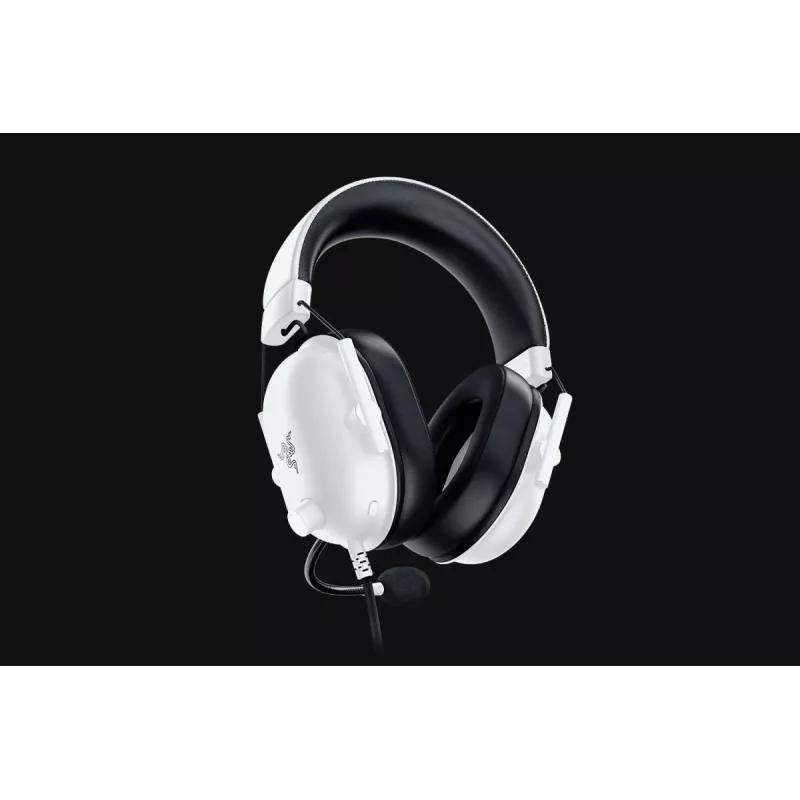 Headset RAZER BlackShark V2 X - stereo - 3.5mm - bianco - multipiattaforma