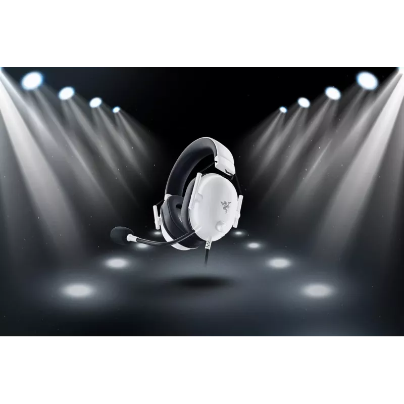 Headset RAZER BlackShark V2 X - stereo - 3.5mm - bianco - multipiattaforma