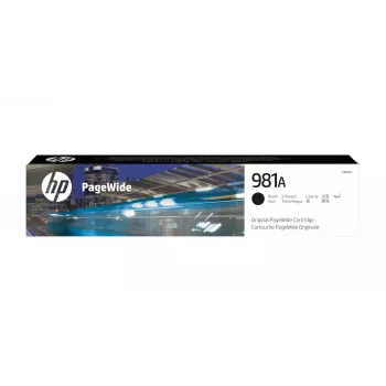 Cartuccia originale HP 981A PageWide nero, nero, 1 pz., 6000 pagine