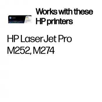 Cartuccia toner HP CF402A 201A 1400 pagine giallo