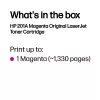 Cartuccia toner originale HP 201A LaserJet magenta