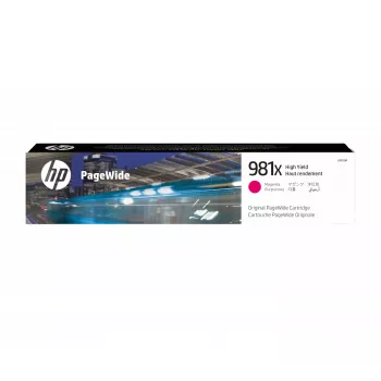 HP 981X cartuccia PageWide originale ad alto rendimento magenta