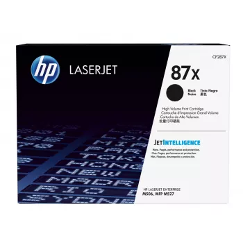 HP 87X cartuccia toner LaserJet originale ad alto rendimento nero, 18.000 pagine, nero, 1 pz.