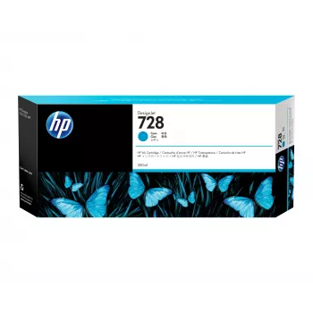 Cartuccia d'inchiostro HP 728 300 ml ciano DesignJet