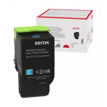 Xerox Genuine ® C310 stampante a colori/C315 multifunzione a colori cartuccia toner ciano a capacità standard (2000 pagine) - 006R04357