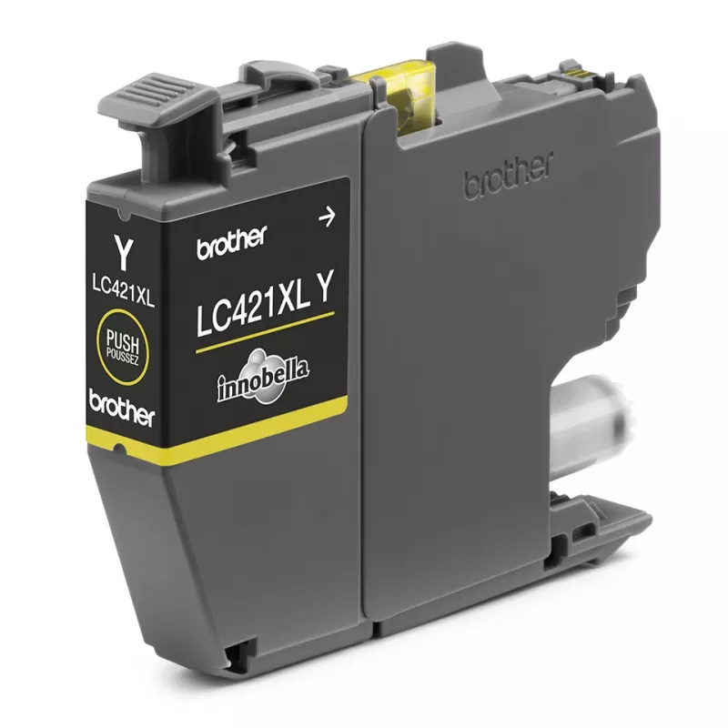 Brother LC-421XLY cartuccia per stampante 1 pezzo originale High (XL) Yield giallo