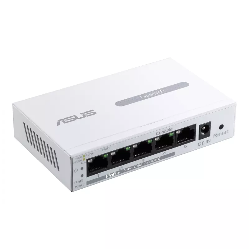 ASUS ExpertWiFi EBP15 Gigabit Ethernet gestito (10/100/1000) Power over Ethernet (PoE) bianco