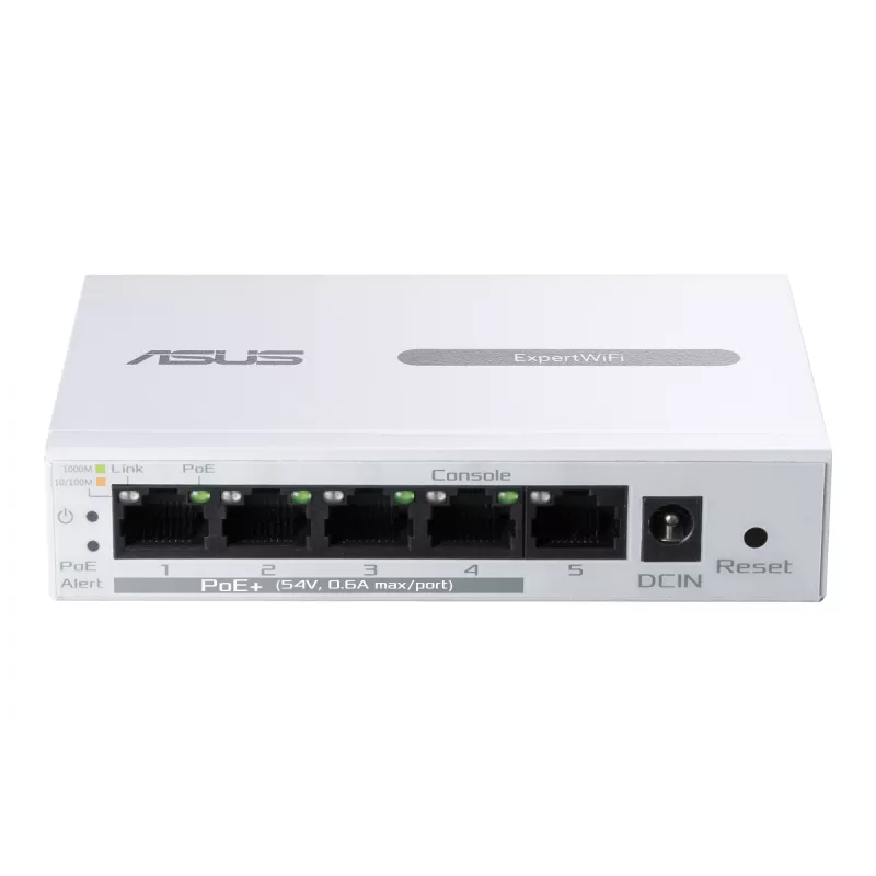 ASUS ExpertWiFi EBP15 Gigabit Ethernet gestito (10/100/1000) Power over Ethernet (PoE) bianco