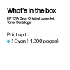 HP 131A ciano cartuccia toner LaserJet originale