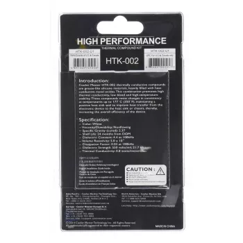 Pasta termoconduttiva Cooler Master HTK-002