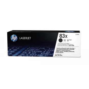 HP 83X nero cartuccia toner LaserJet originale ad alta capacità, 2200 pagine, nero, 1 pz.