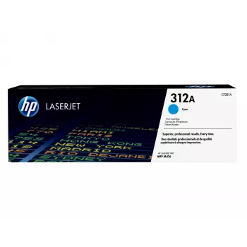 Cartuccia toner HP 312A CF381A 2500 pagine ciano