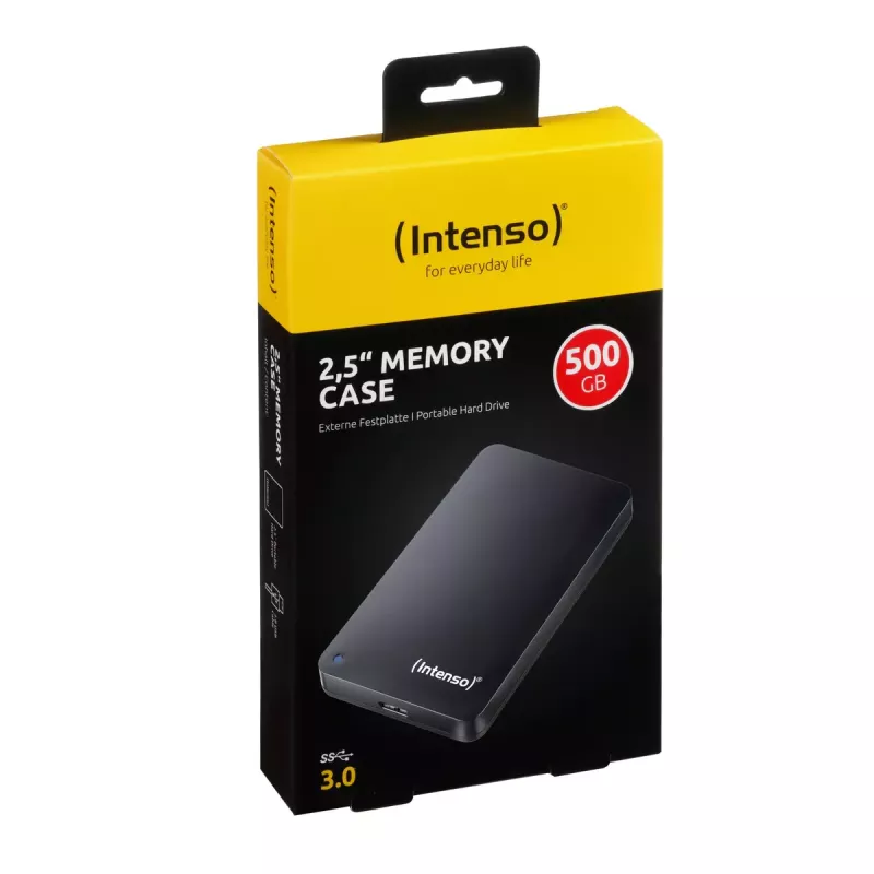 HDD Intenso 500GB USB 3.0 2.5 pollici Memory Case