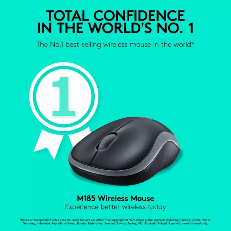 Logitech Wireless Mouse blu 910-002239