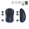 Logitech Wireless Mouse blu 910-002239