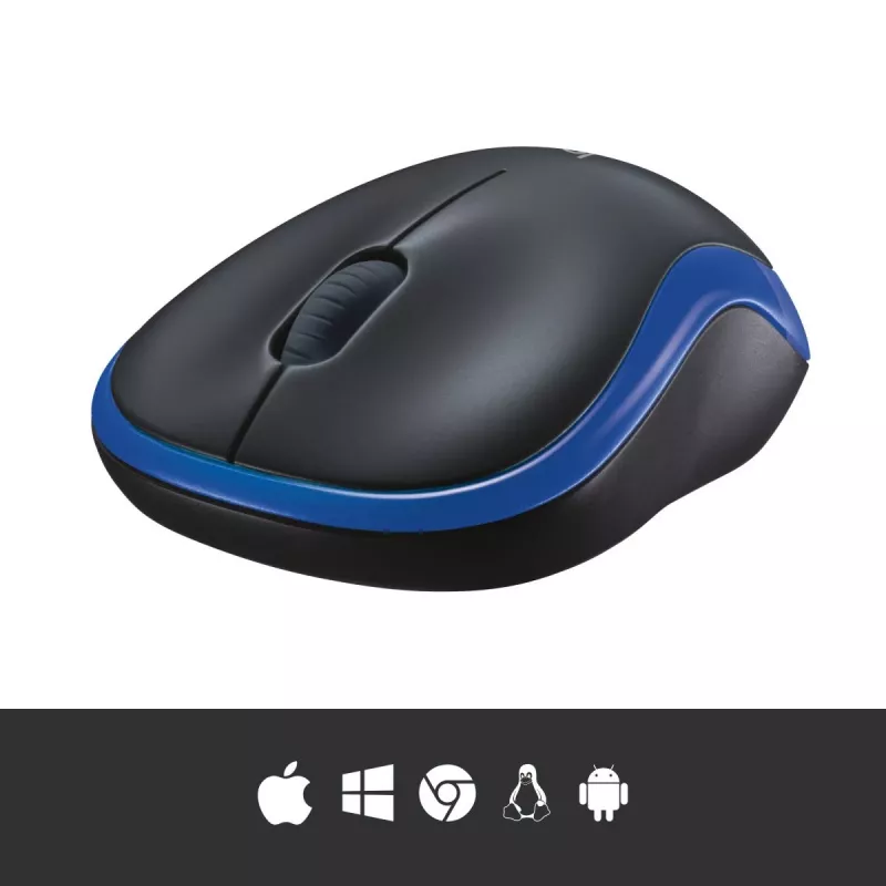 Logitech Wireless Mouse blu 910-002239