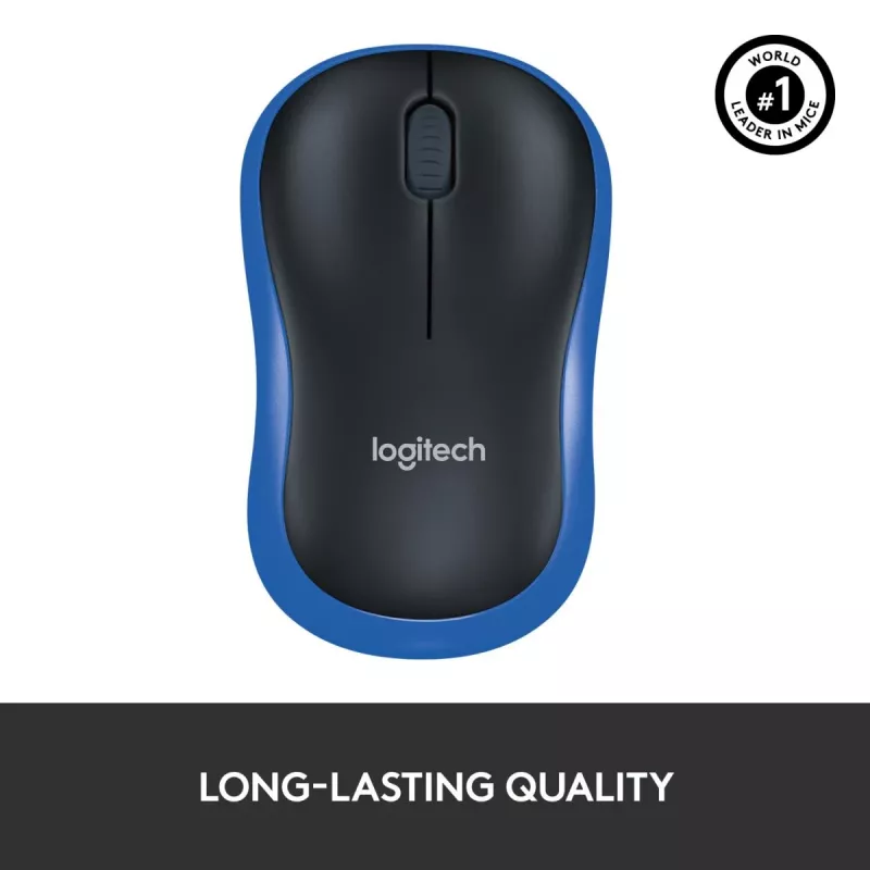 Logitech Wireless Mouse blu 910-002239