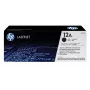 HP 12A nero cartuccia toner originale LaserJet
