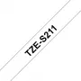 Nastro per etichette TZ Brother TZE-S211