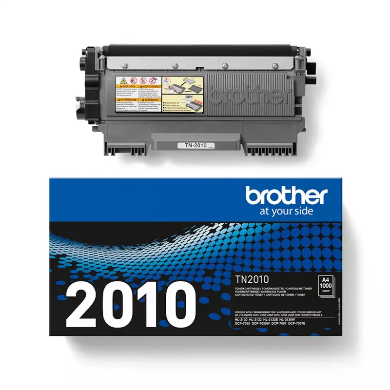 Brother TN-2010 cartuccia toner, 2600 pagine, nero