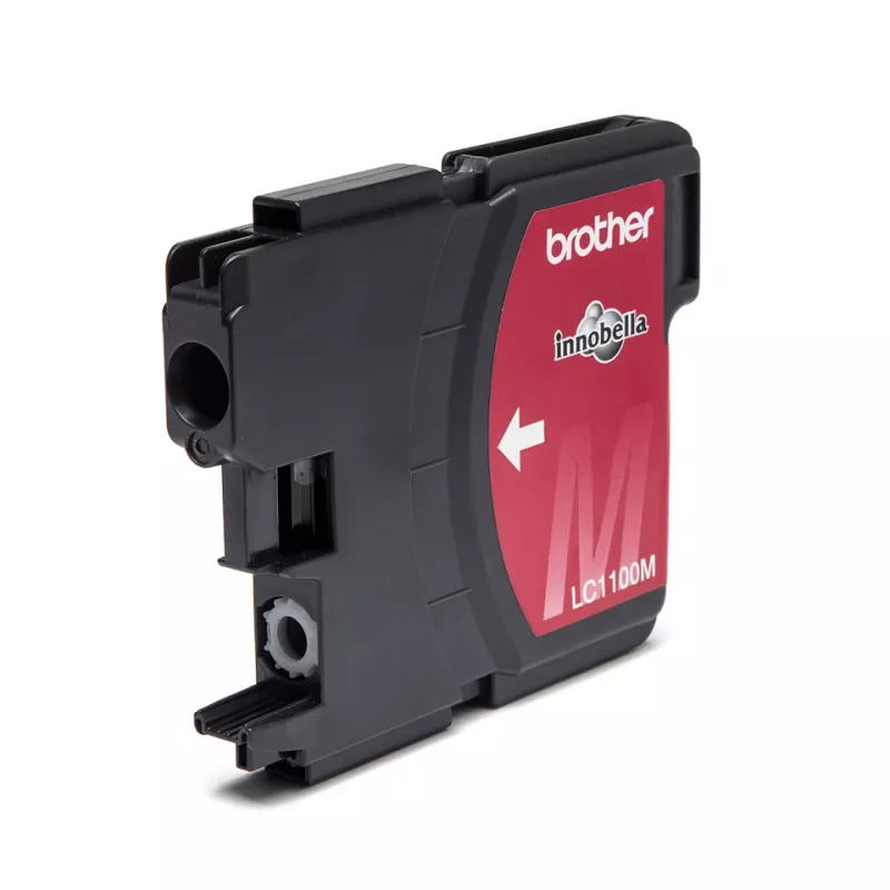 Brother LC-1100M cartuccia d'inchiostro, 325 pagine, magenta, per DCP-385C/585CW/J715W, MFC-490CW/J615W/6490CW