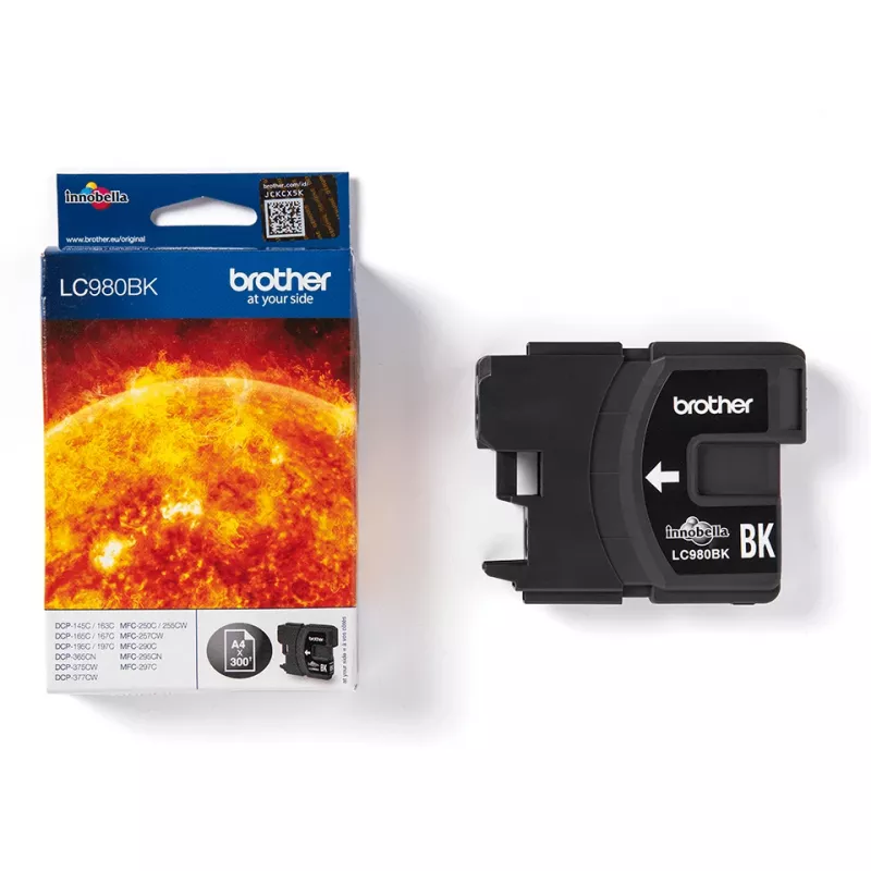 Brother LC980BK cartuccia d'inchiostro 1 pz. originale nero