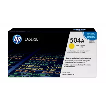 HP 504A cartuccia toner LaserJet originale gialla, 7000 pagine, giallo, 1 pz.