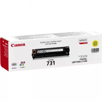 Canon 731 cartuccia toner 1 pz. originale giallo