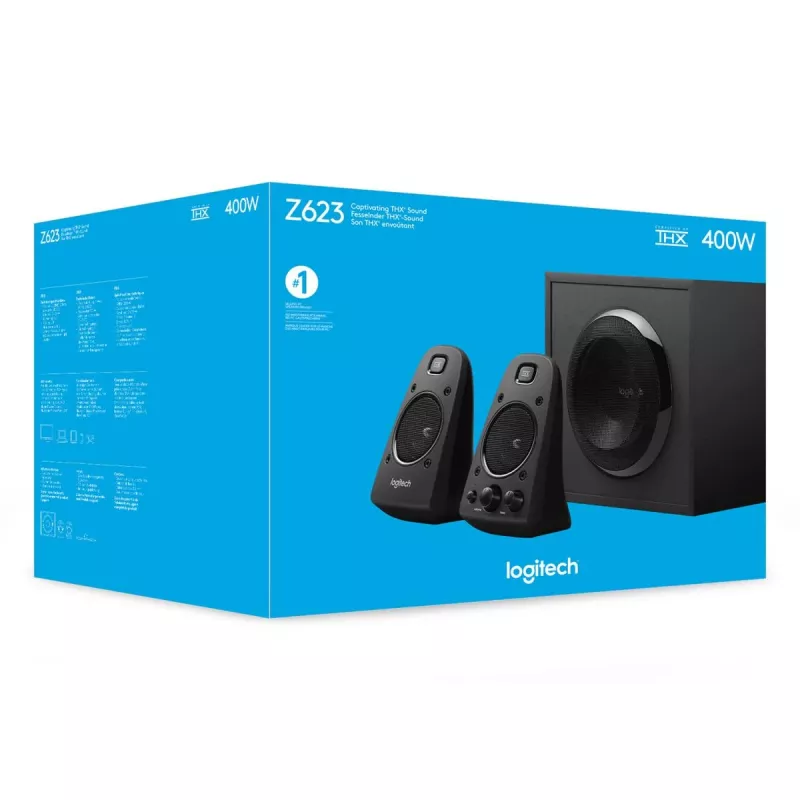 Diffusori Logitech SPEAKER 2.1 Z623/980-000403 200W