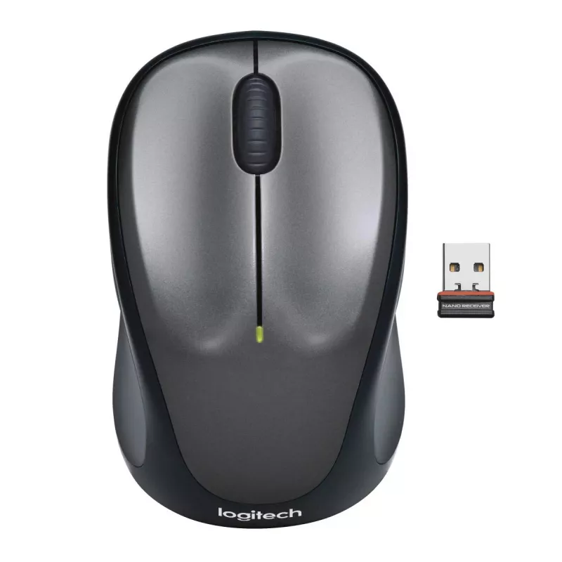 LOGITECH mouse wireless M235 grigio scuro