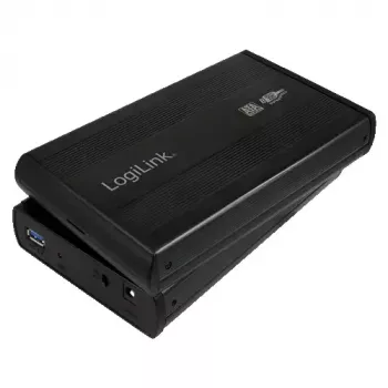 LogiLink case 3,5 pollici S-SATA HDD USB 3.0 alluminio - case per storage - 3.5 (8.9 cm)