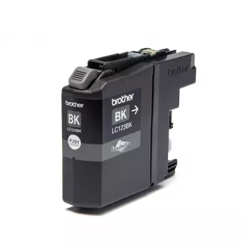 Cartuccia d'inchiostro Brother LC123BK 1 pz. originale nero