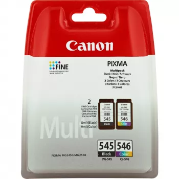 Cartuccia d'inchiostro Canon PG-545/CL-546 BK/C/M/Y multipack