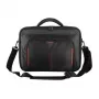 Targus Classic+ borsa per laptop Clamshell da 14 pollici, nera/rossa CN414EU