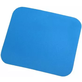 Tappetino per mouse LOGILINK ID0097, blu, superficie monocromatica, 220×250 mm, base antiscivolo