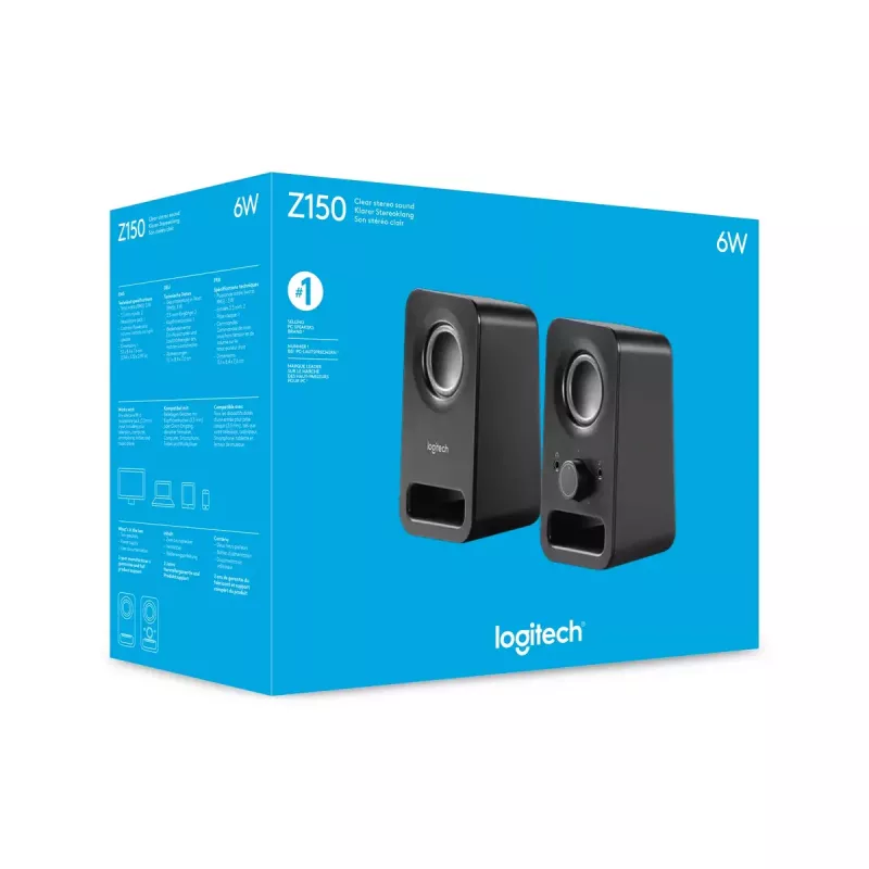 Altoparlanti multimediali Logitech Z150, 5 W