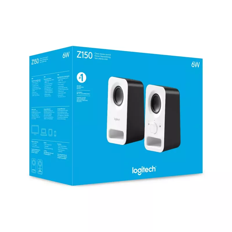 Altoparlante Logitech bianco 980-000815 5W