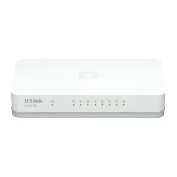 Switch di rete D-Link GO-SW-8G/E unmanaged Gigabit Ethernet (10/100/1000) bianco