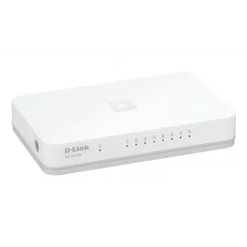 Switch di rete D-Link GO-SW-8G/E unmanaged Gigabit Ethernet (10/100/1000) bianco