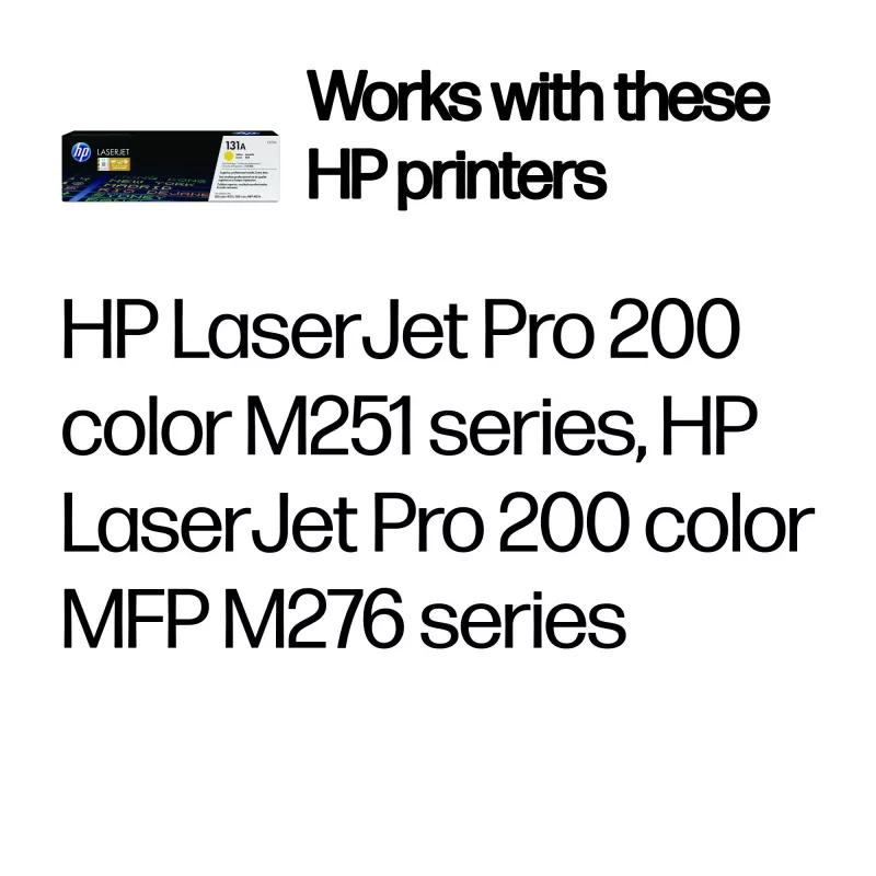 Cartuccia toner LaserJet originale HP 131A giallo