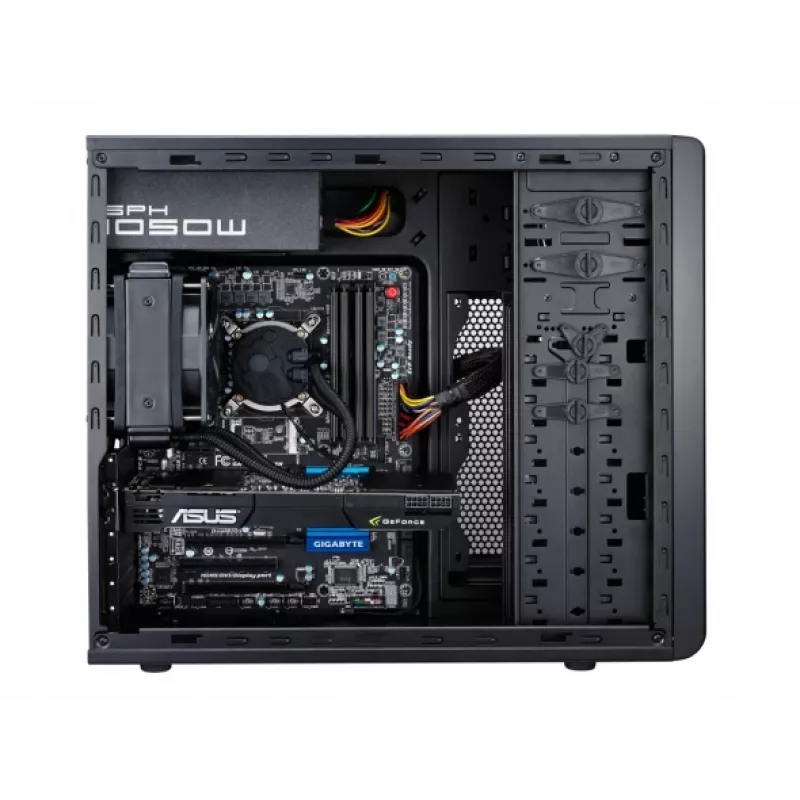 Case COOLER MASTER Coolermaster Force 500 Midi-Tower ATX senza alimentatore nero