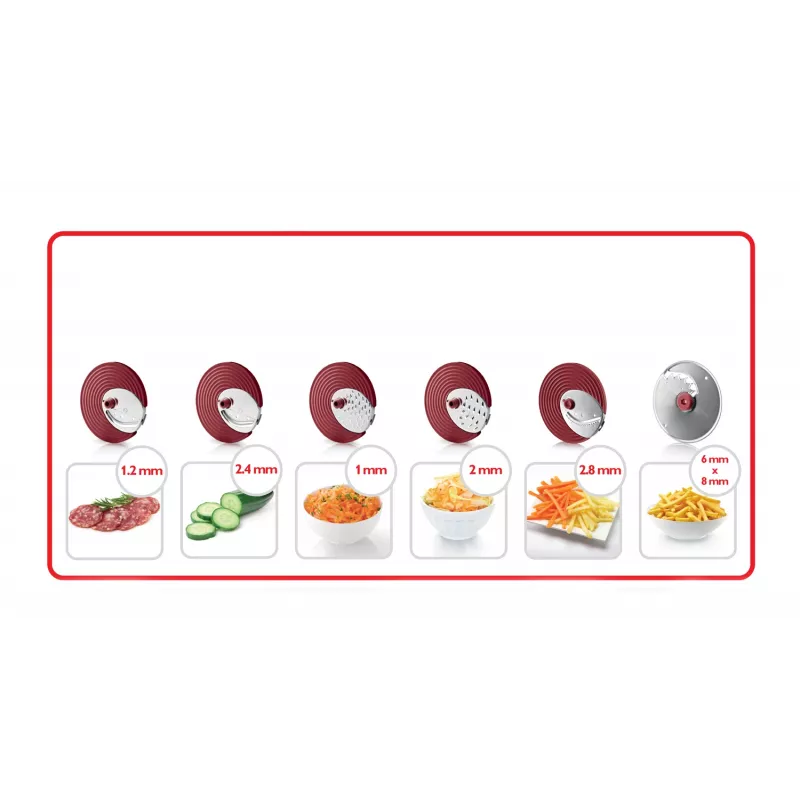 Taglia-insalata Philips Viva Collection HR1388/80, 220 W, cavo 1,5 m