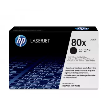HP 80X CF280X cartuccia toner ad alta capacità, 6900 pagine, nera