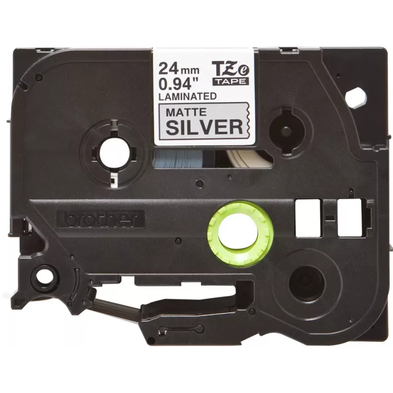 Nastro per etichettatura Brother TZE-M951 nero su argento
