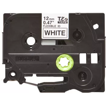 Nastro per etichettatura Brother TZE-FX231, nero su bianco TZ
